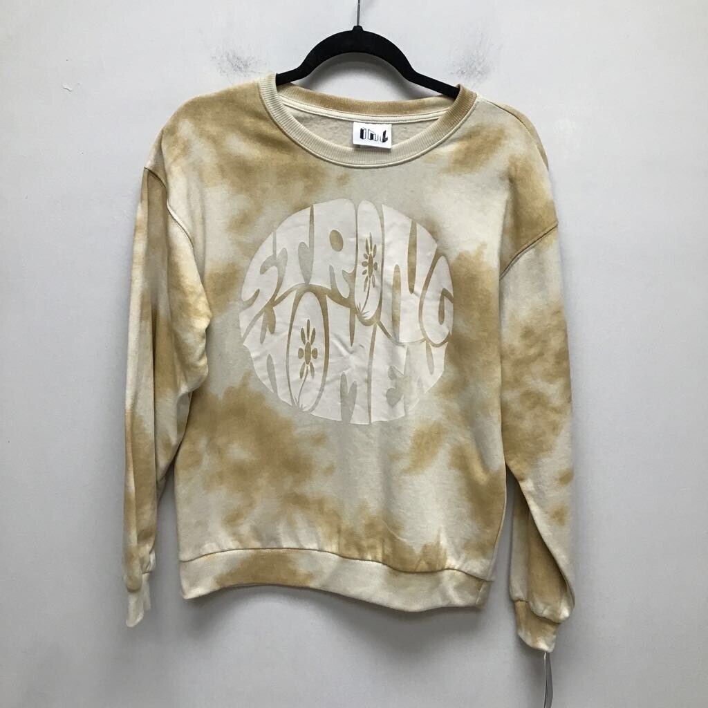 IML Isaac Morris Ltd Womens Pullover Sweatshirt Multicolor Strong Women XS New