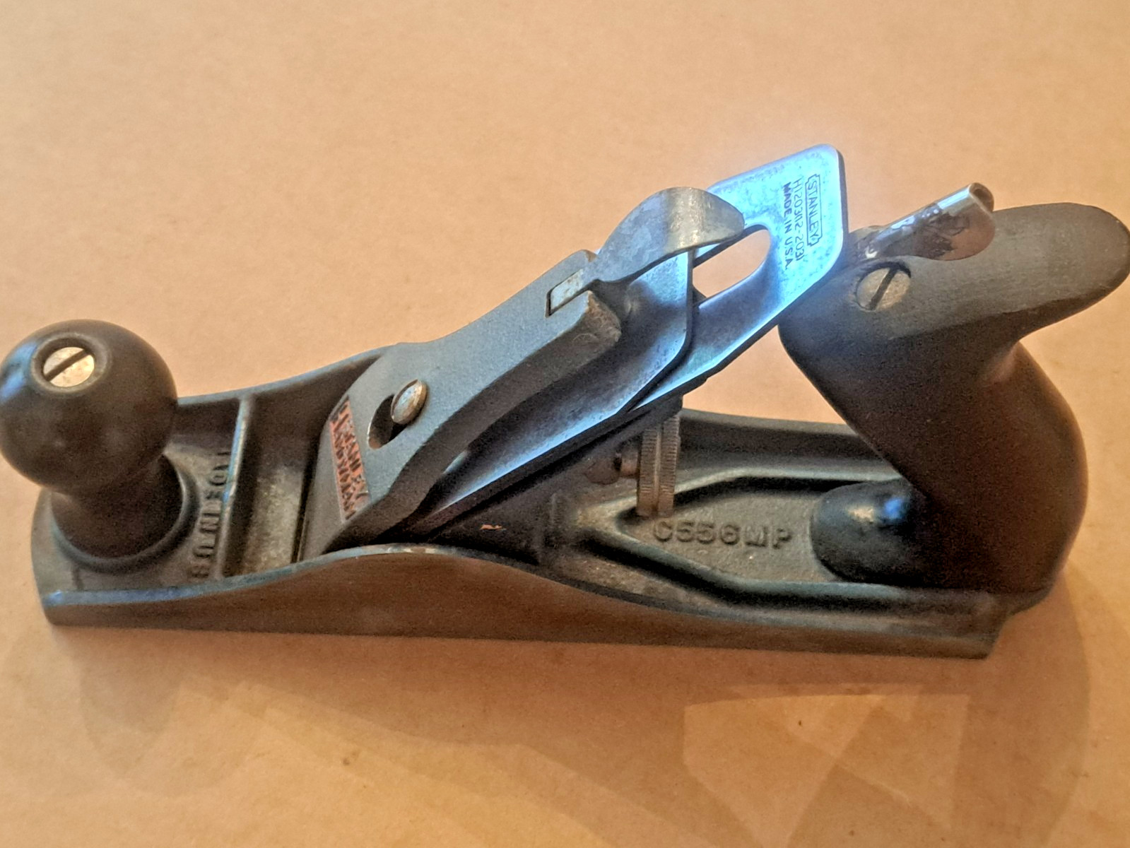Vintage  Stanley C556 MP Wood Plane Woodwork Hand Tool Made In USA 9.5\