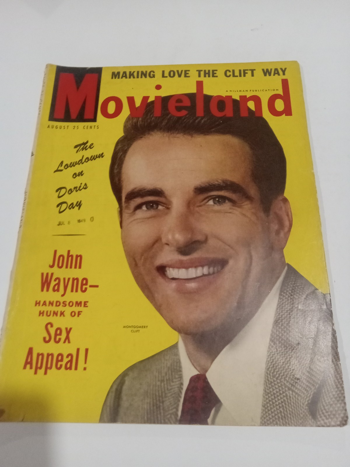 Movieland August 1949 Montgomery Clift. Movieland August 1949 Montgomery Clift.
