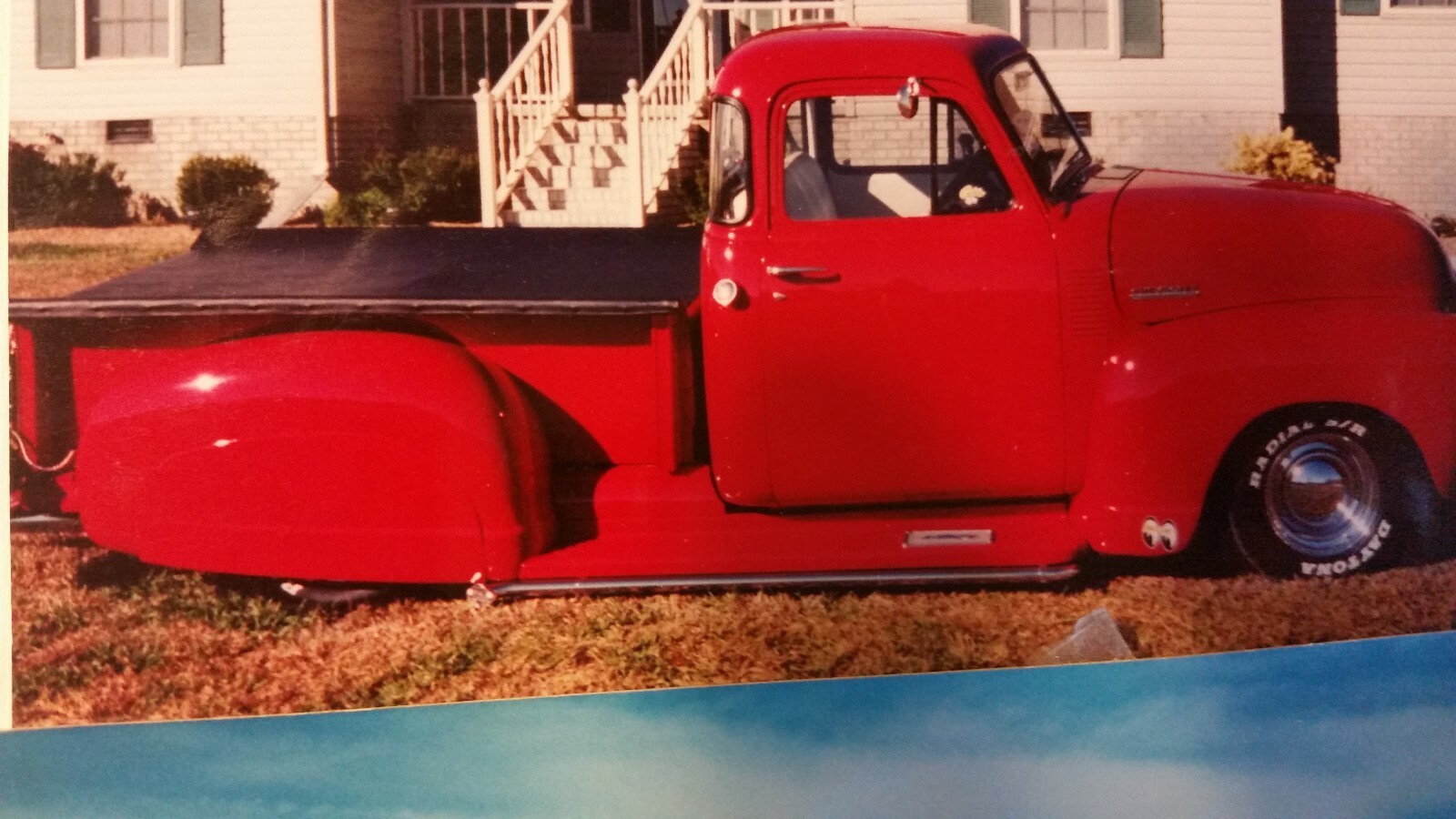 1947-54 Chevrolet Truck Custom Full Steel Fender Skirts New Nice