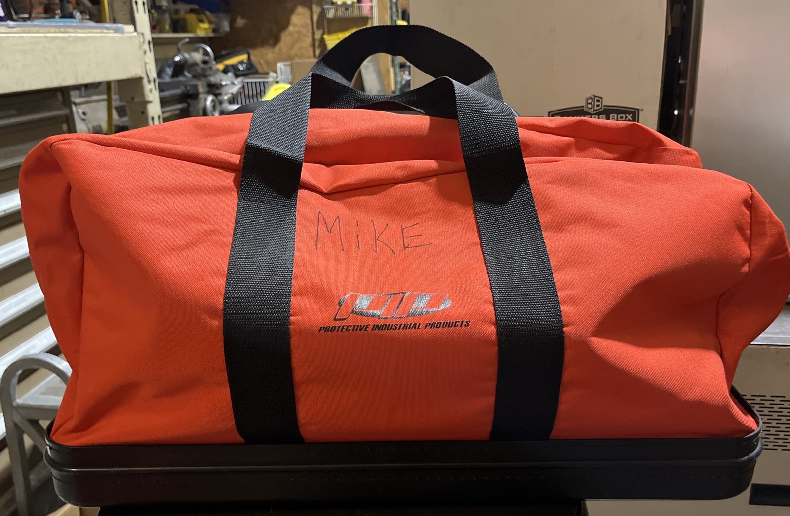 NOB Pip Orange Duffle Bag Protectice Gear Kit XL