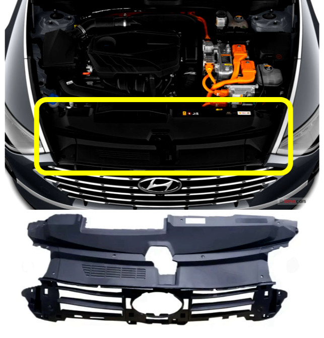 20-23 Hyundai Sonata Upper Grille Cover Latch Radiator Grill Support Cover ⭐⭐⭐⭐⭐