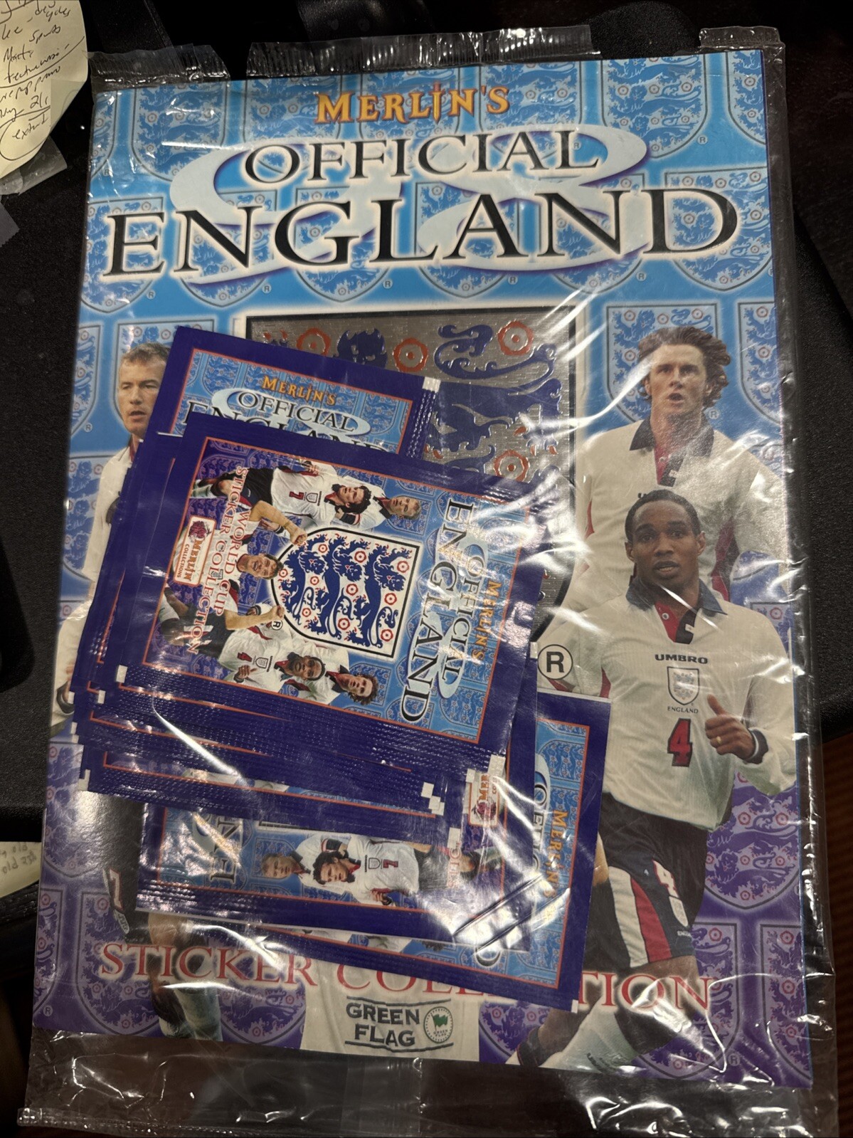 Merlin’s Official England Sticker Collection 1998 Factory Sealed Merlin’s Official England Sticker Collection 1998 Factory Sealed