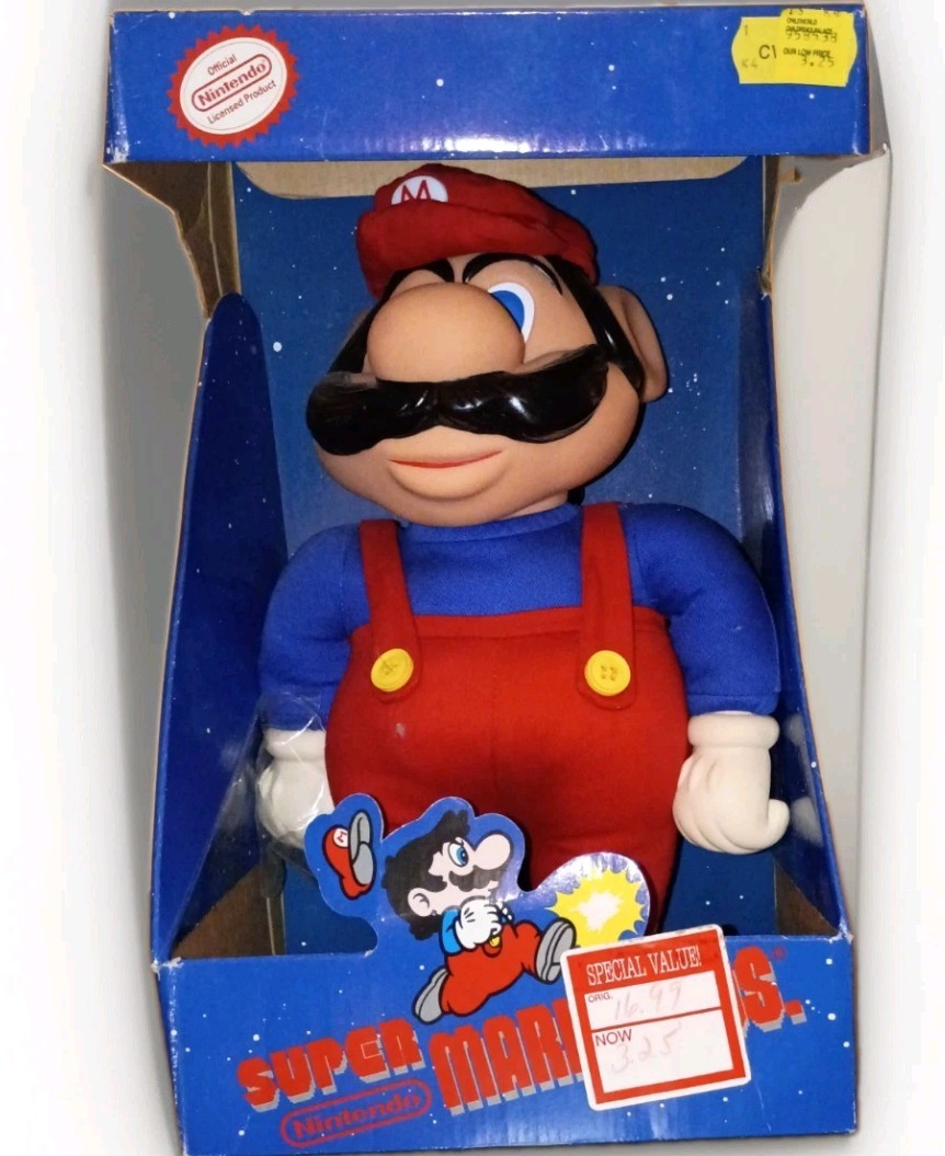 Vintage 1989 Nintendo Super Mario Bros Applause 12 Vintage 1989 Nintendo Super Mario Bros Applause 12
