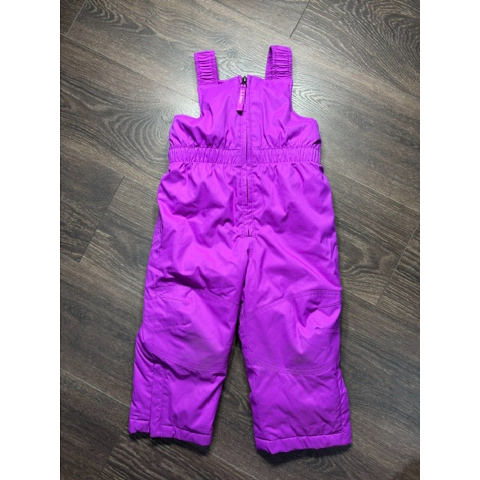 L.L.Bean Kids Snow Bib Overalls 2T Purple Grow Cuffs Insulated Ski Snow Pants L.L.Bean Kids Snow Bib Overalls 2T Purple Grow Cuffs Insulated Ski Snow Pants