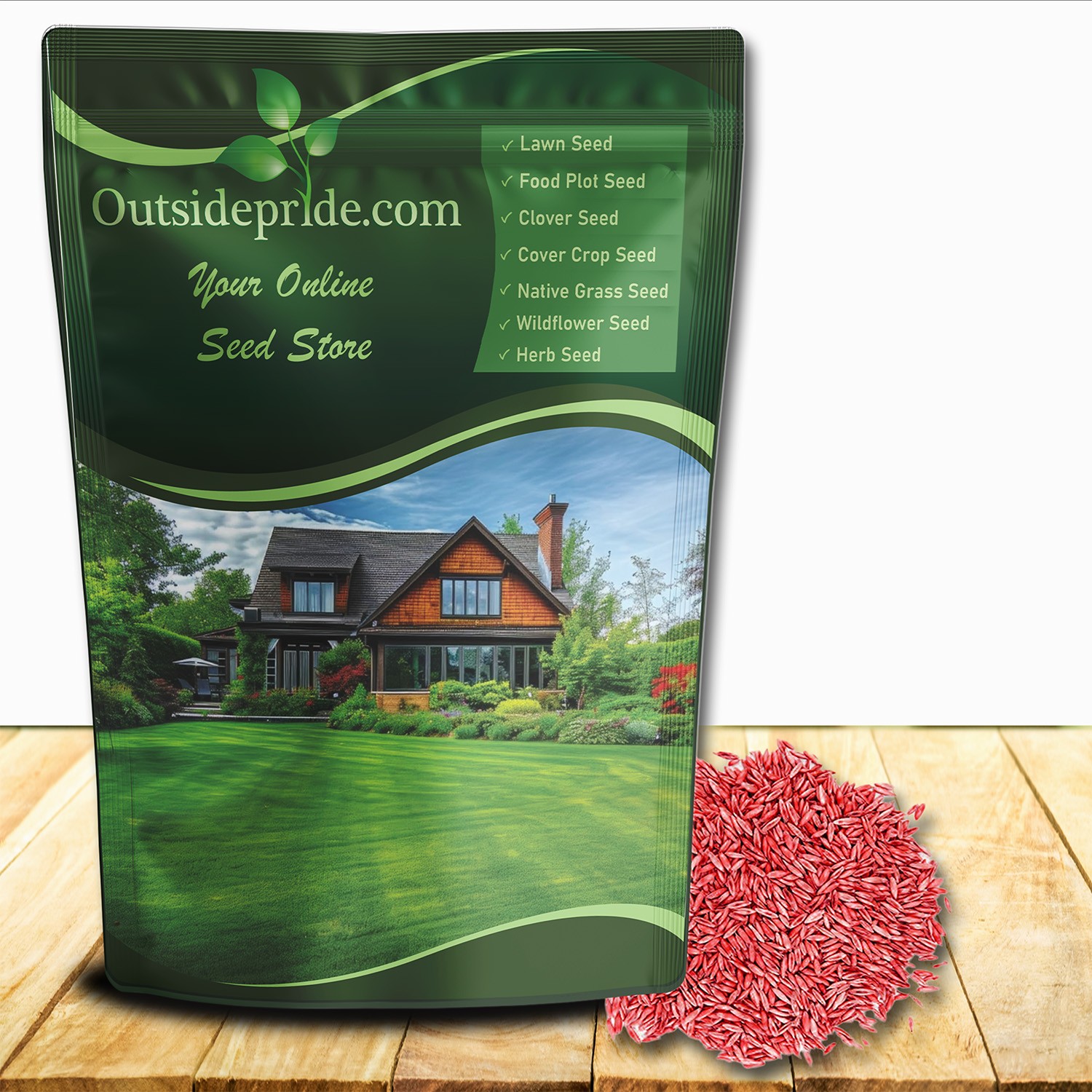 10 LBS - OptiGrowth Coated Kentucky Bluegrass Seed For Lawns - Bluegrass