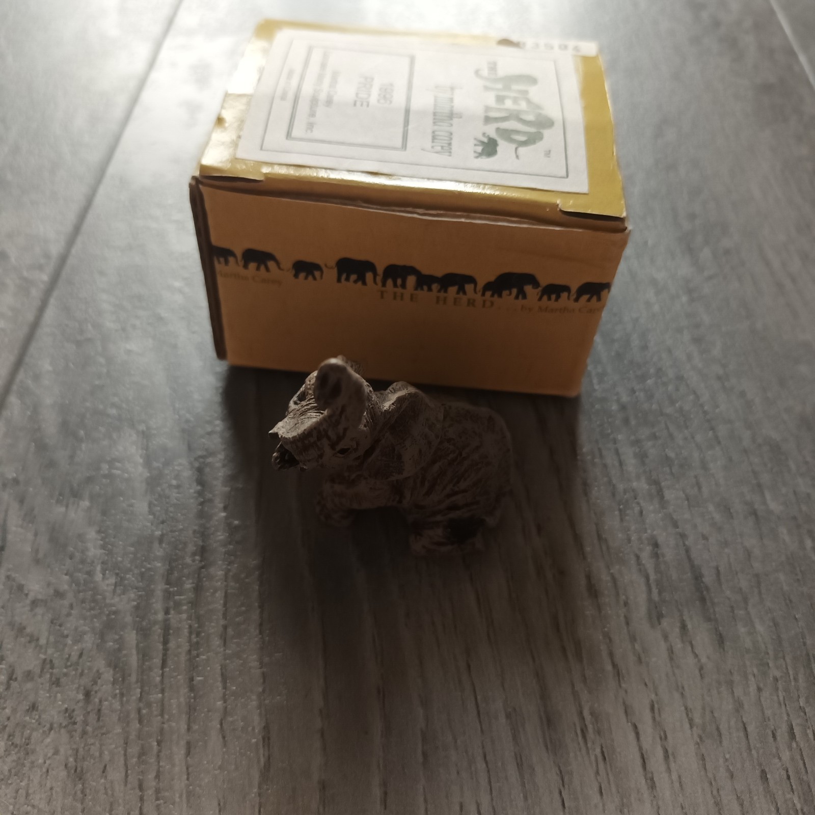 The Herd by Martha Carey Elephant Figurine 3504 Marty Sculpture Figurine Vintage The Herd by Martha Carey Elephant Figurine 3504 Marty Sculpture Figurine Vintage