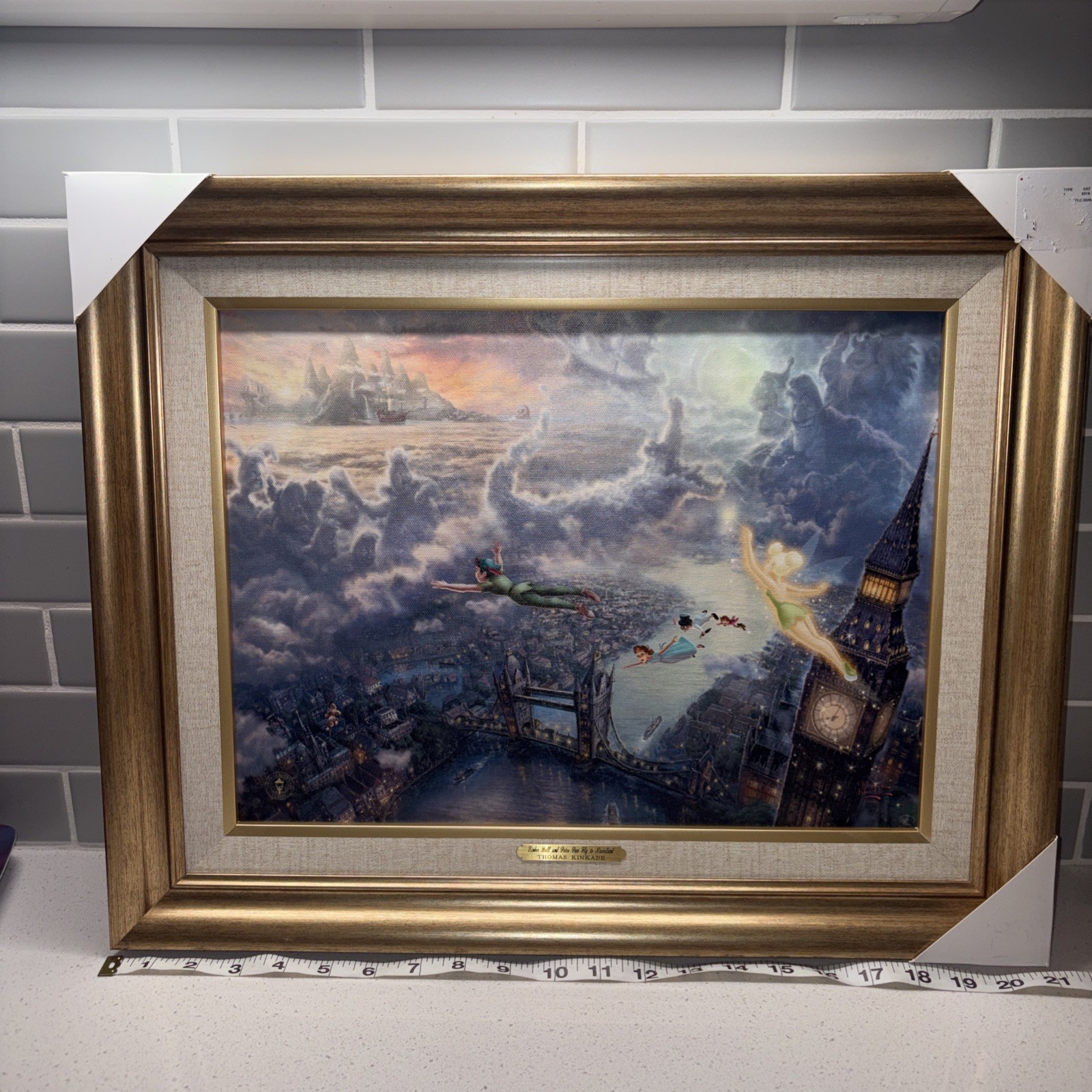 🧚🏼THOMAS KINKADE Disney Tinker bell & Peter Pan Fly to Neverland🧚🏼