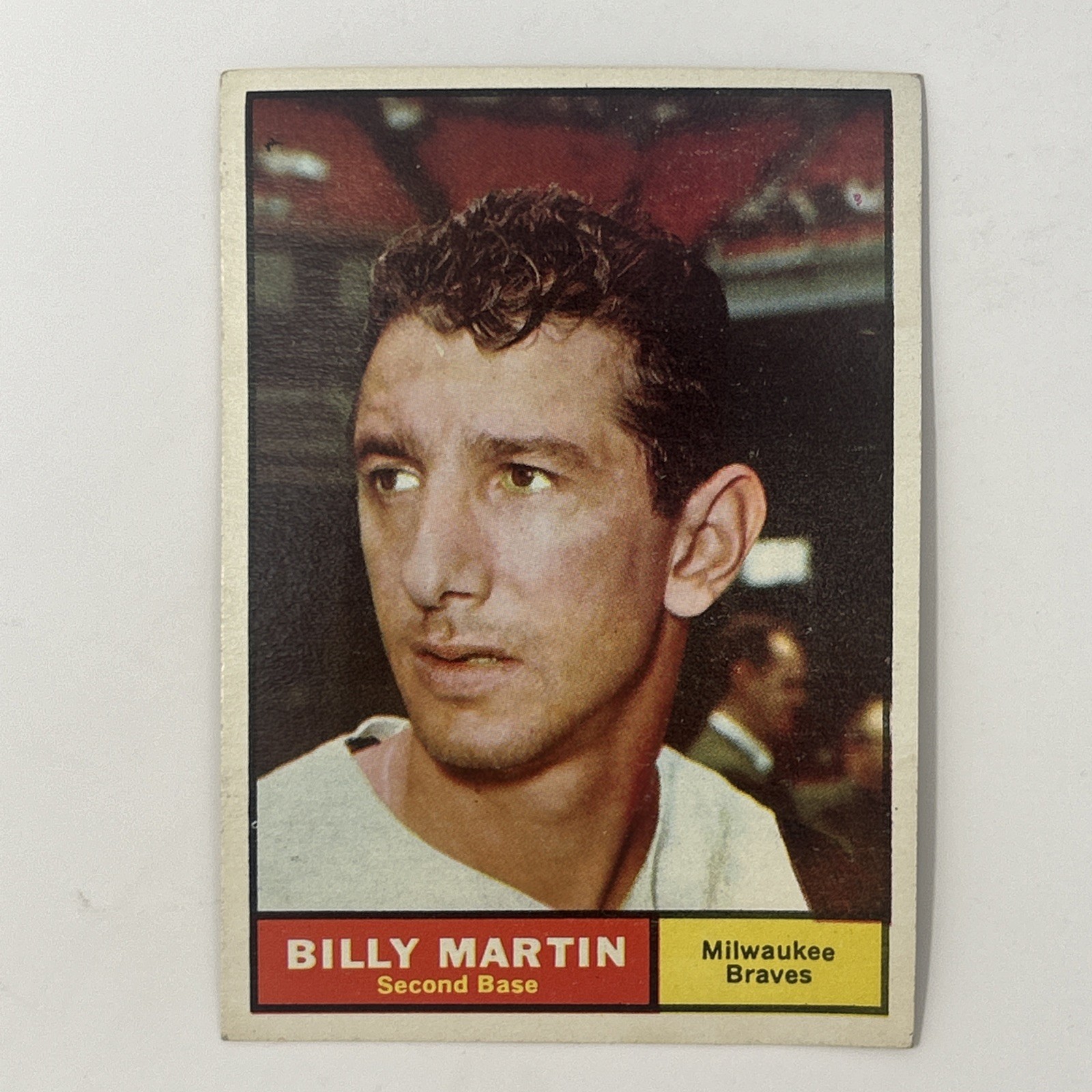 1961 Topps - Billy Martin #89