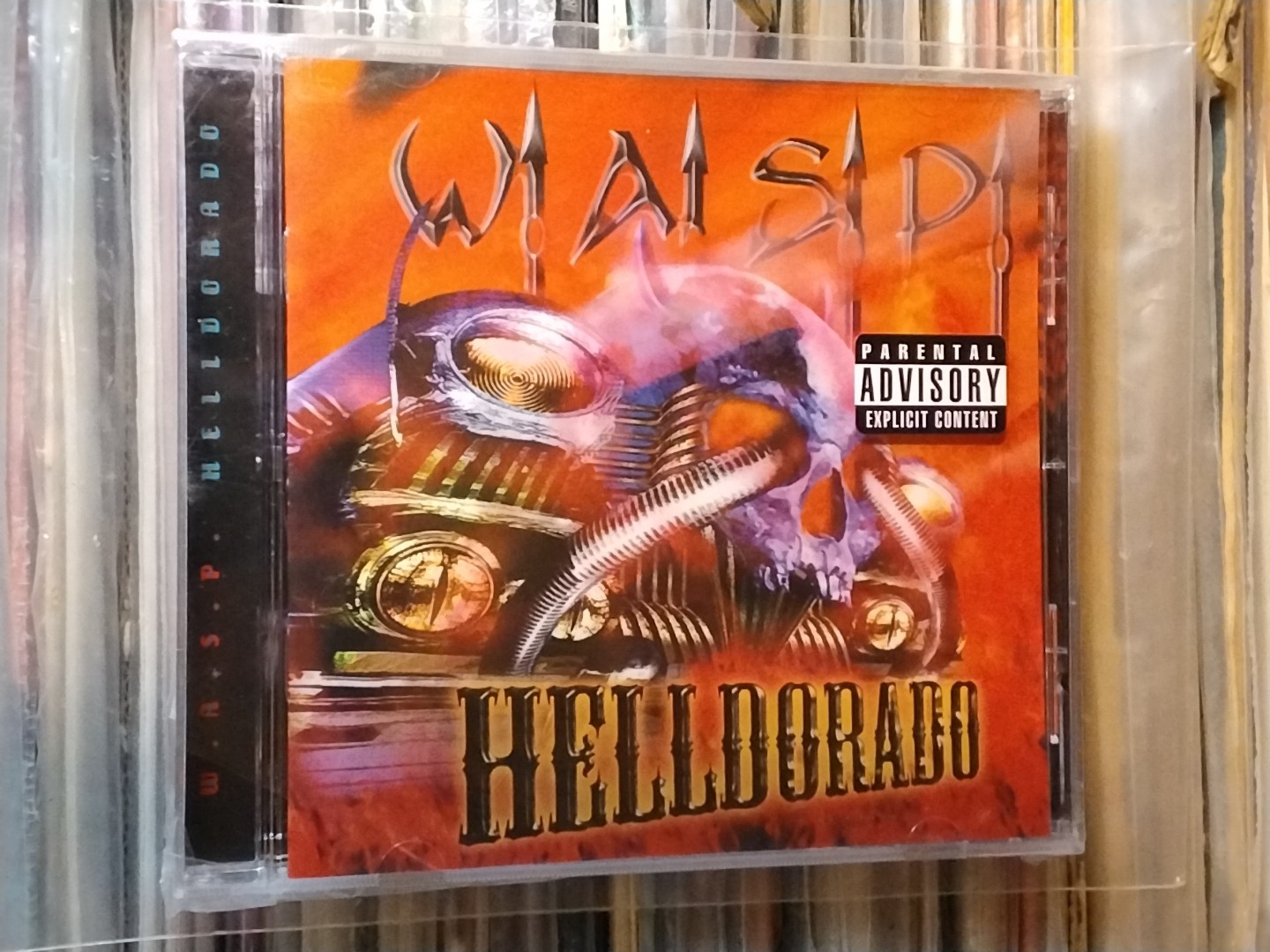 RARE ORIG W.A.S.P. WASP HELLDORADO CD USA EDITION 1995 STILL SEALED HEAVY METAL