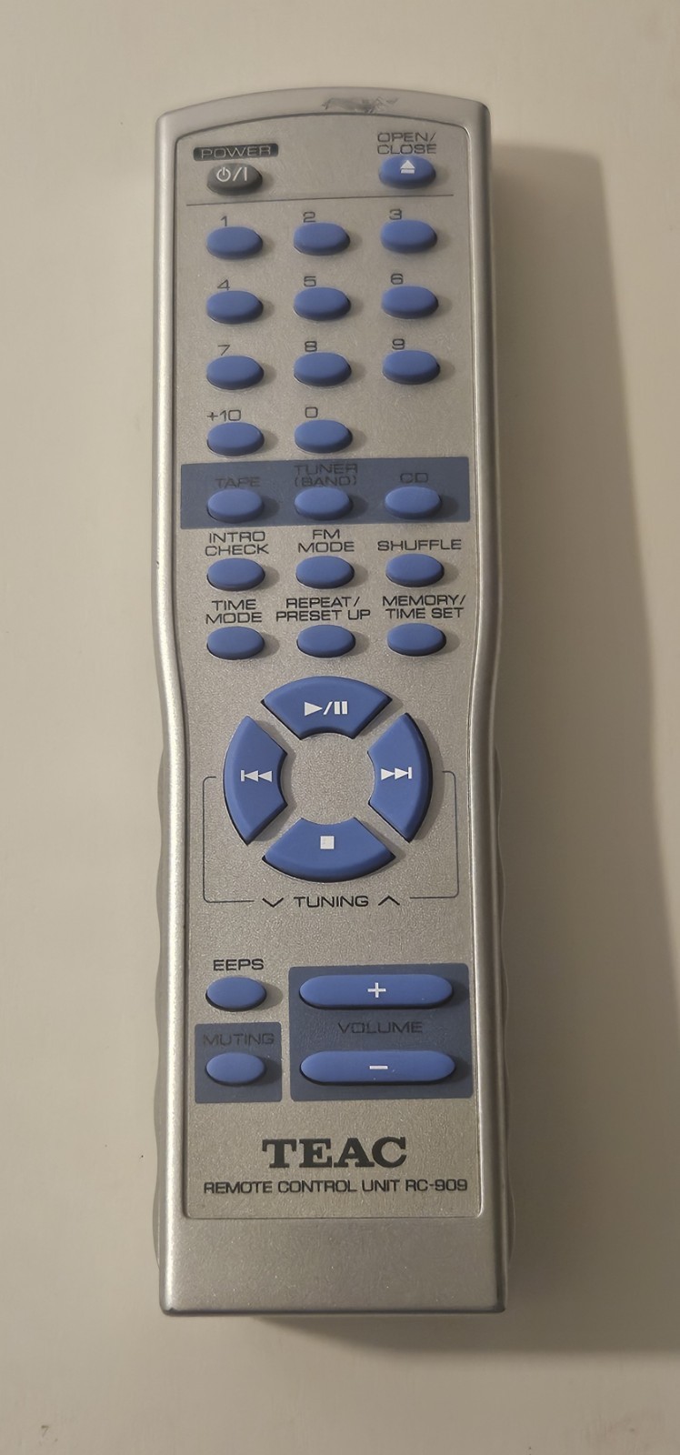 (OEM) Teac Remote Control RC-909 - Tested & Works (OEM) Teac Remote Control RC-909 - Tested & Works