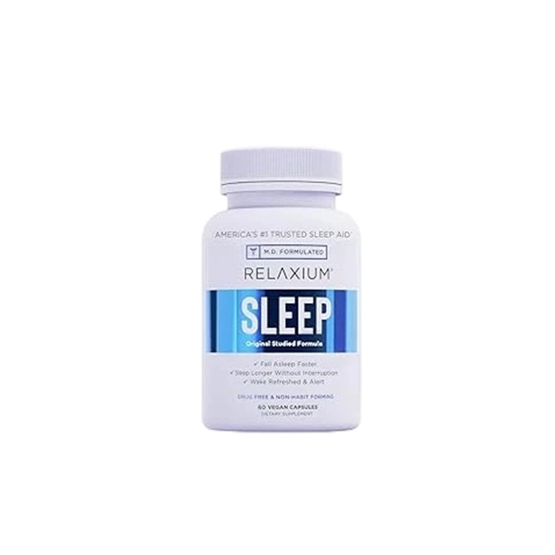 Relaxium Sleep 60 Capsules - Sleep support to help your body fall asleep faster
