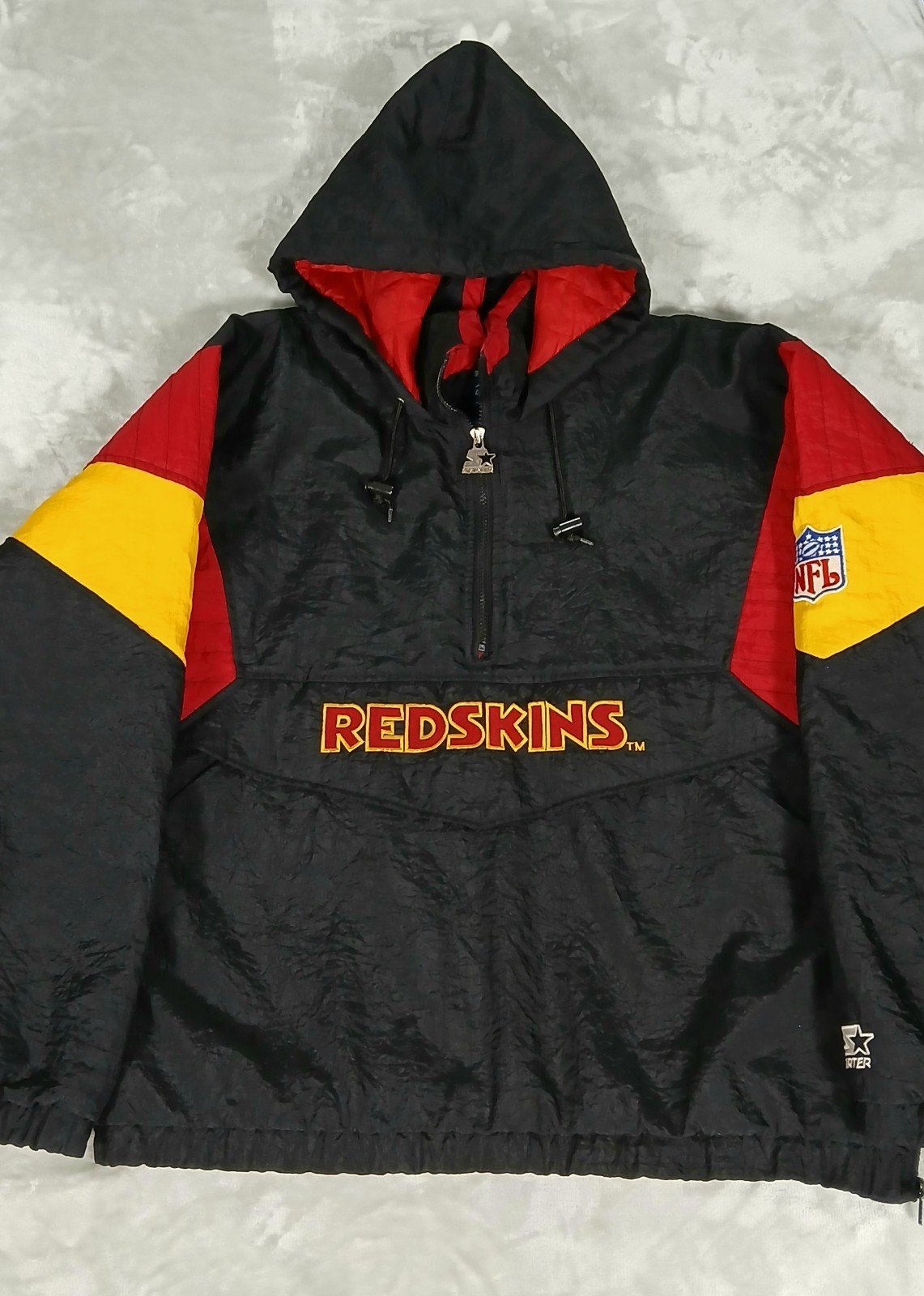 Washington Redskins Starter Puffer Jacket L Men\'s Commanders Vintage