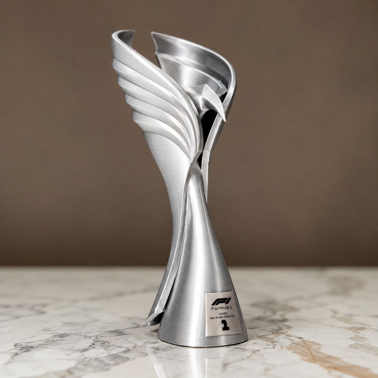 F1 Abu Dhabi Grand Prix Trophy Replica 1:3 Scale Collectible Desk Display Gift F1 Abu Dhabi Grand Prix Trophy Replica 1:3 Scale Collectible Desk Display Gift