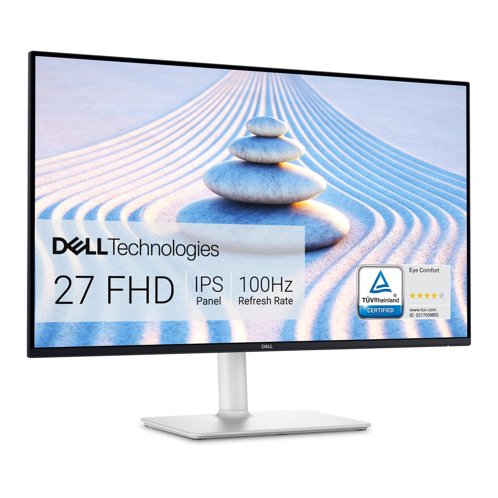 Dell S2725HS 27 Inch FHD Monitor, 100Hz, 1500:1 Contrast
