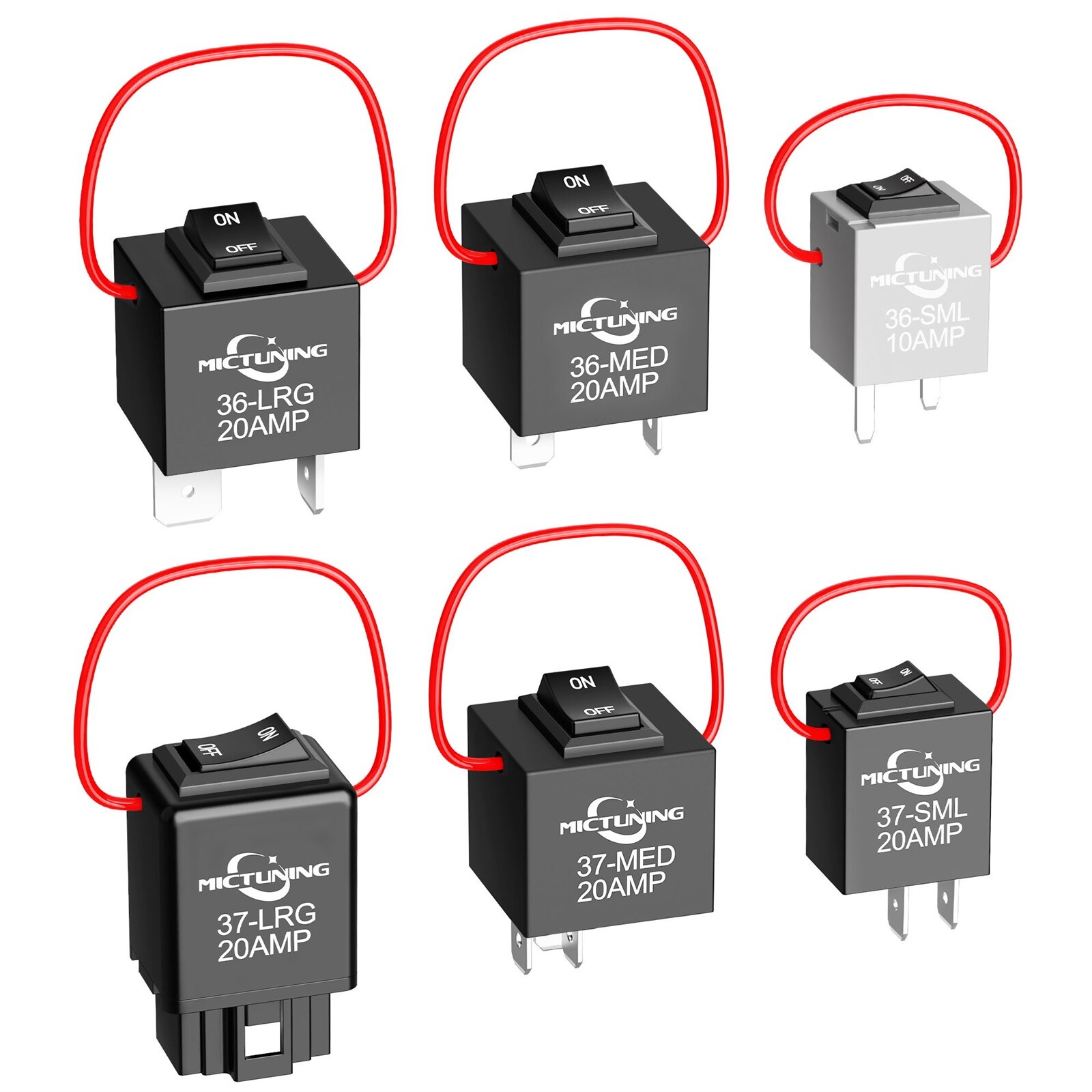 Relay Bypass Switch & Diagnostic Tester 9038A Tester Kit with Amp Loop 6-Pack
