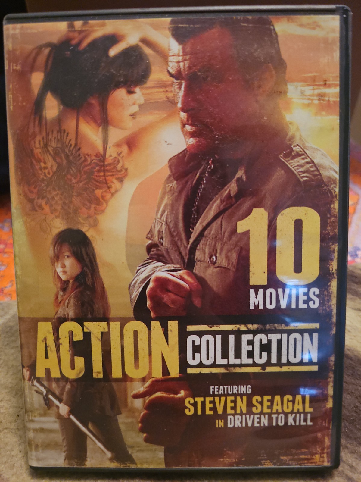 Action Collection 10 Movies DVD Steven Seagal Box Set Action Action Collection 10 Movies DVD Steven Seagal Box Set Action