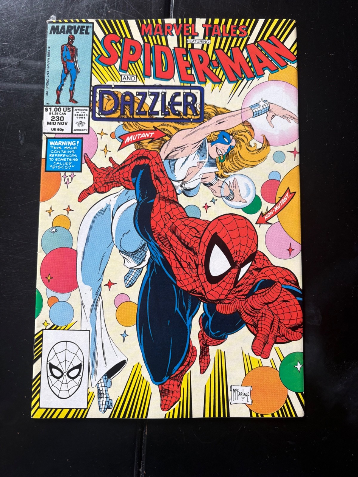 Marvel Tales #230 (1989) Spiderman Mcfarlane FN 6.0 Marvel Tales #230 (1989) Spiderman Mcfarlane FN 6.0