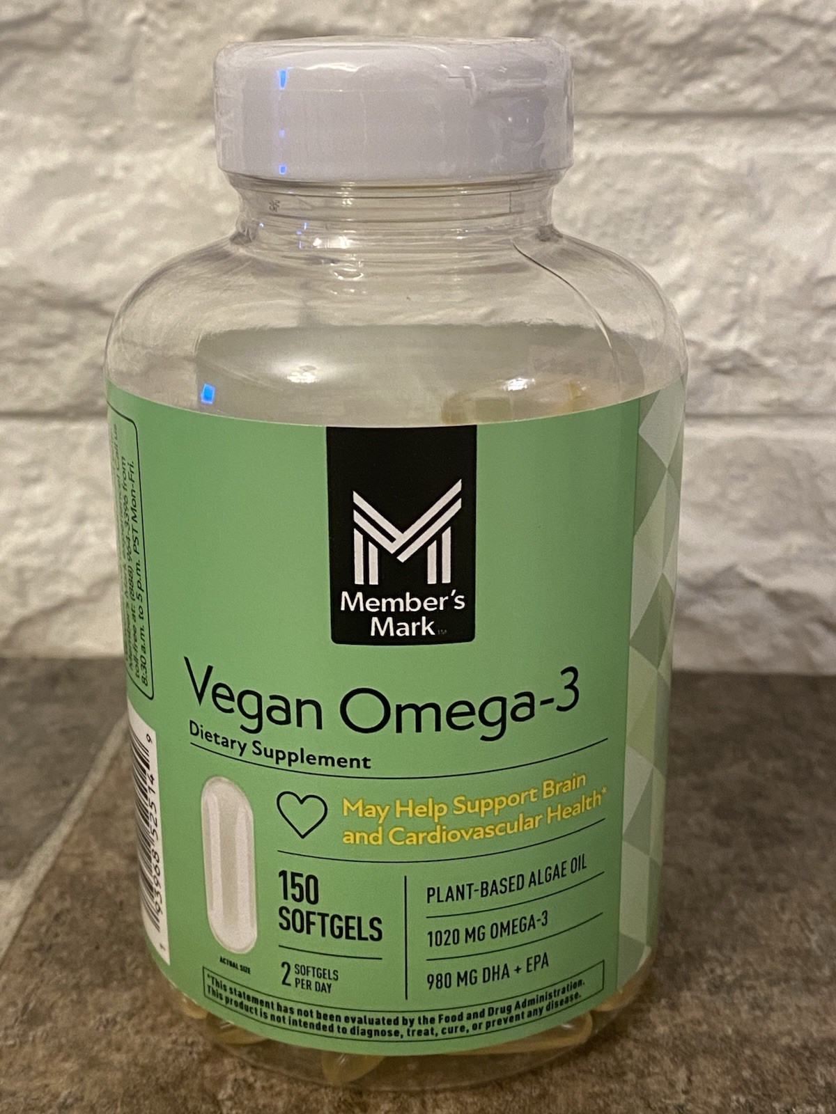 Highest Levels of Vegan Omega 3 DHA & EPA Softgel Fatty Acids.