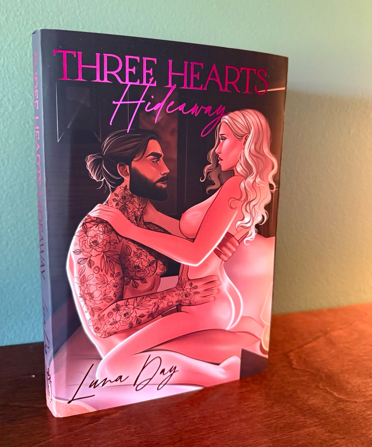 Three Hearts Hideaway by Luna Day, Special Edition Hardcover w/ Print Three Hearts Hideaway by Luna Day, Special Edition Hardcover w/ Print