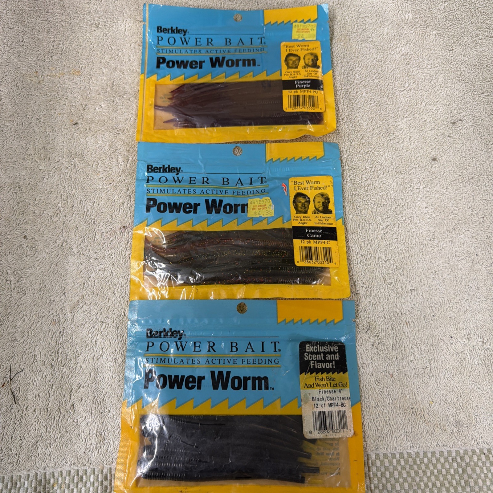 Vintage Berkley PowerBait Soft Plastic Lure 4\