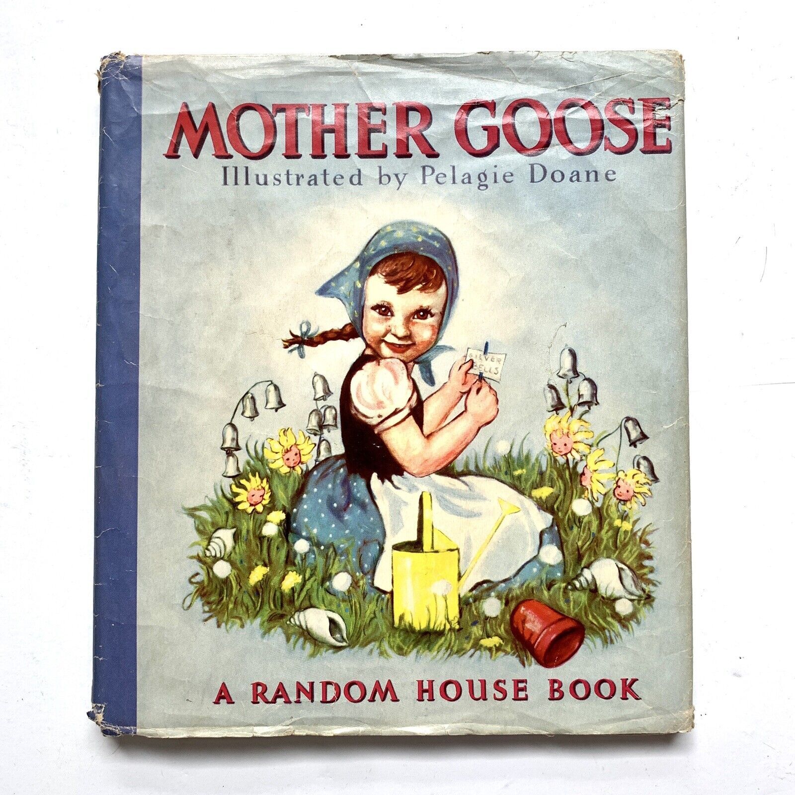 1940 Vintage Mother Goose Illustrated by Pelagie Doane Hardcover with DJ 1940 Vintage Mother Goose Illustrated by Pelagie Doane Hardcover with DJ
