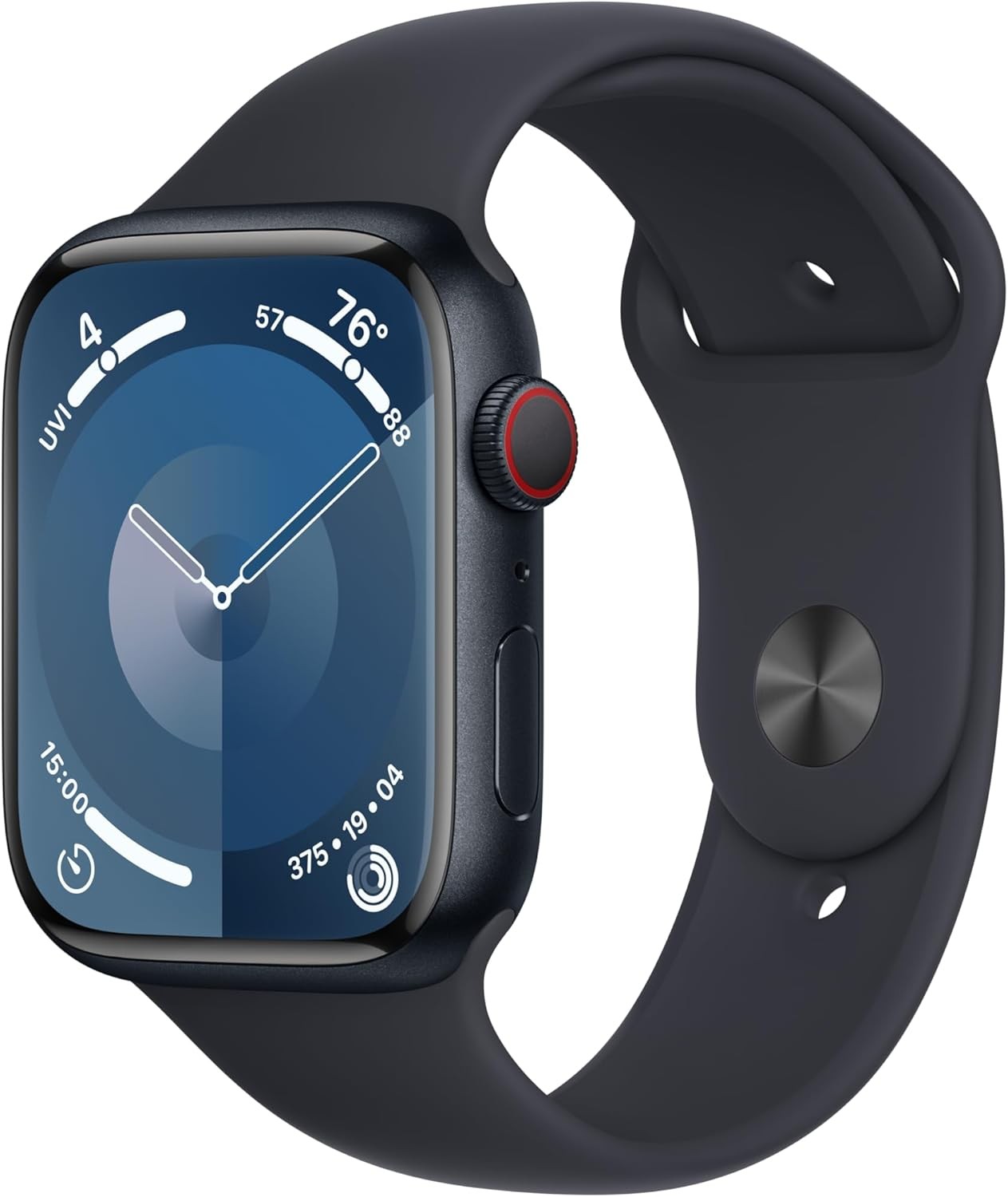 Apple Watch Series 9 (GPS + LTE) 45MM - Midnight Aluminum Case & Midnight Sport