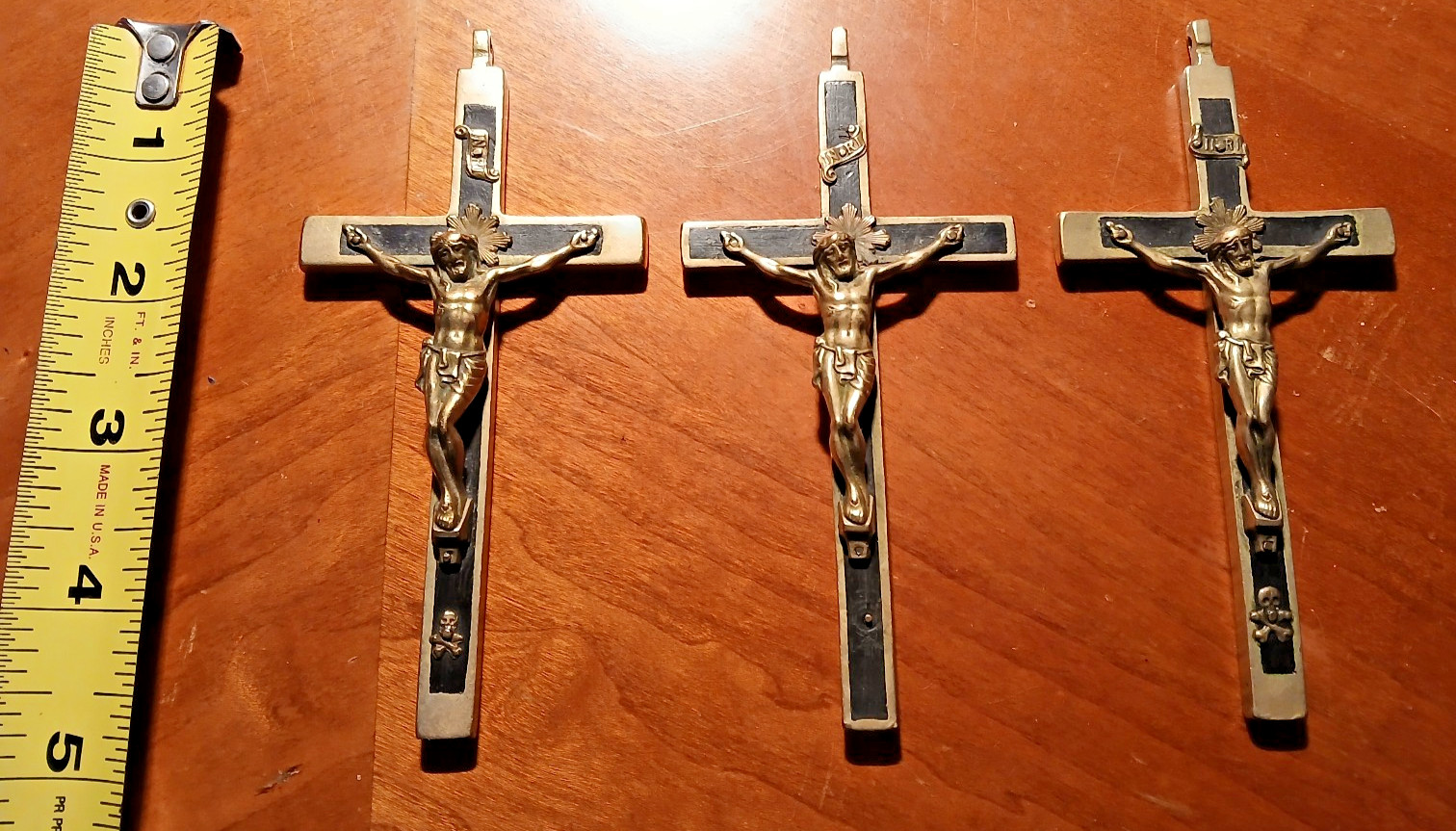 ANTIQUE LARGE VICTORIAN PECTORAL CROSS INLAID EBONY CRUCIFIX SKULL CROSSBONES ANTIQUE LARGE VICTORIAN PECTORAL CROSS INLAID EBONY CRUCIFIX SKULL CROSSBONES