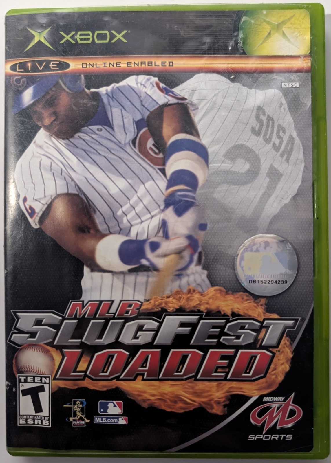 MLB SlugFest: Loaded Microsoft Original Xbox Cib Tested and Working