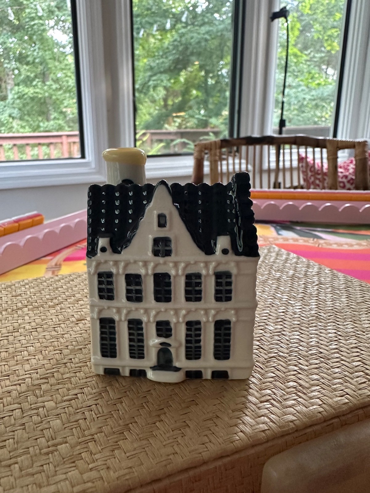 KLM Blue Delft Amsterdam House #105 BOLS - Not Empty