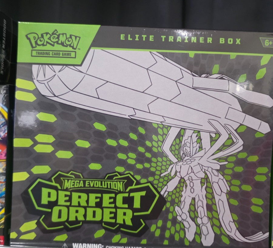 Pokémon TCG Perfect Order Elite Trainer Box Factory Sealed ETB 9 Booster Packs Pokémon TCG Perfect Order Elite Trainer Box Factory Sealed ETB 9 Booster Packs