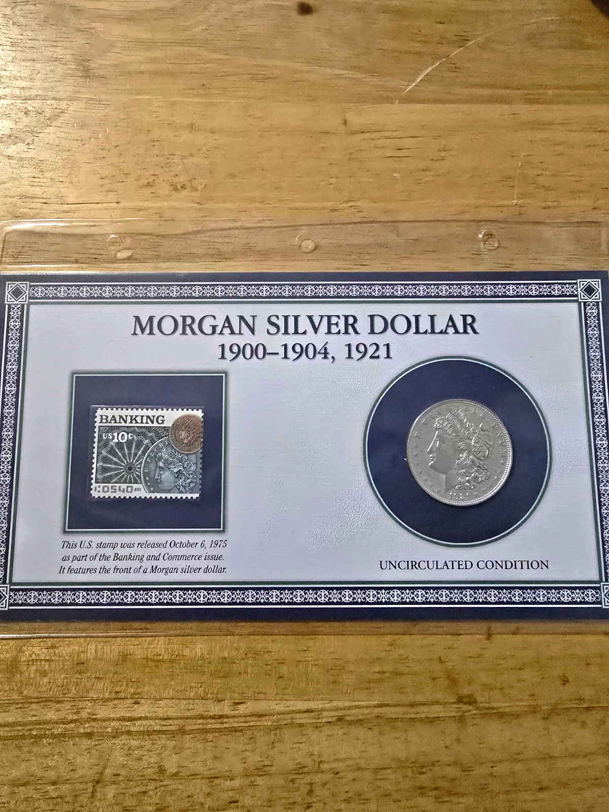 1921 Morgan Silver Dollar $1  90% Silver 0.900