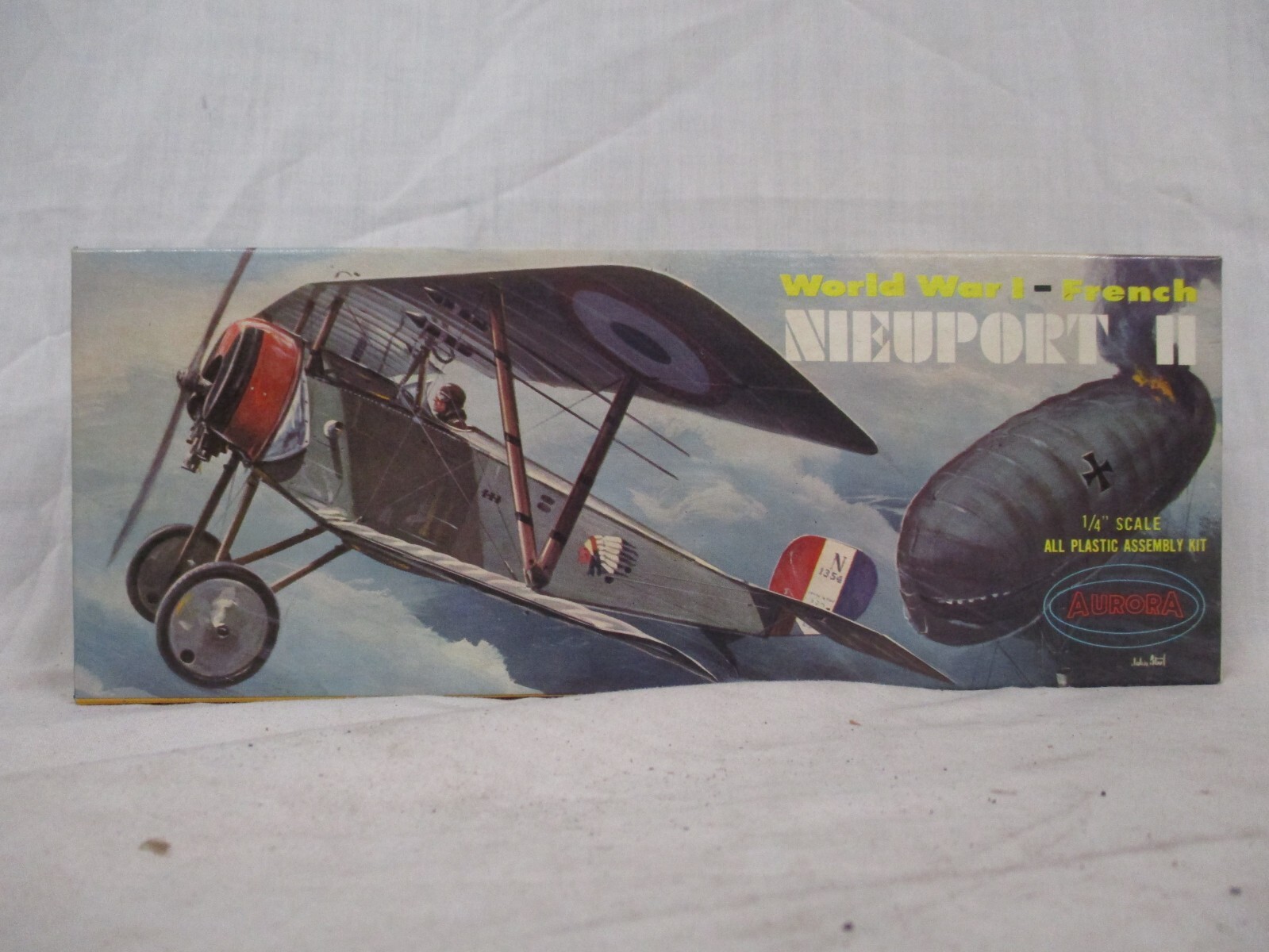 Aurora #101-100 Nieuport II Airplane Model (1956)
