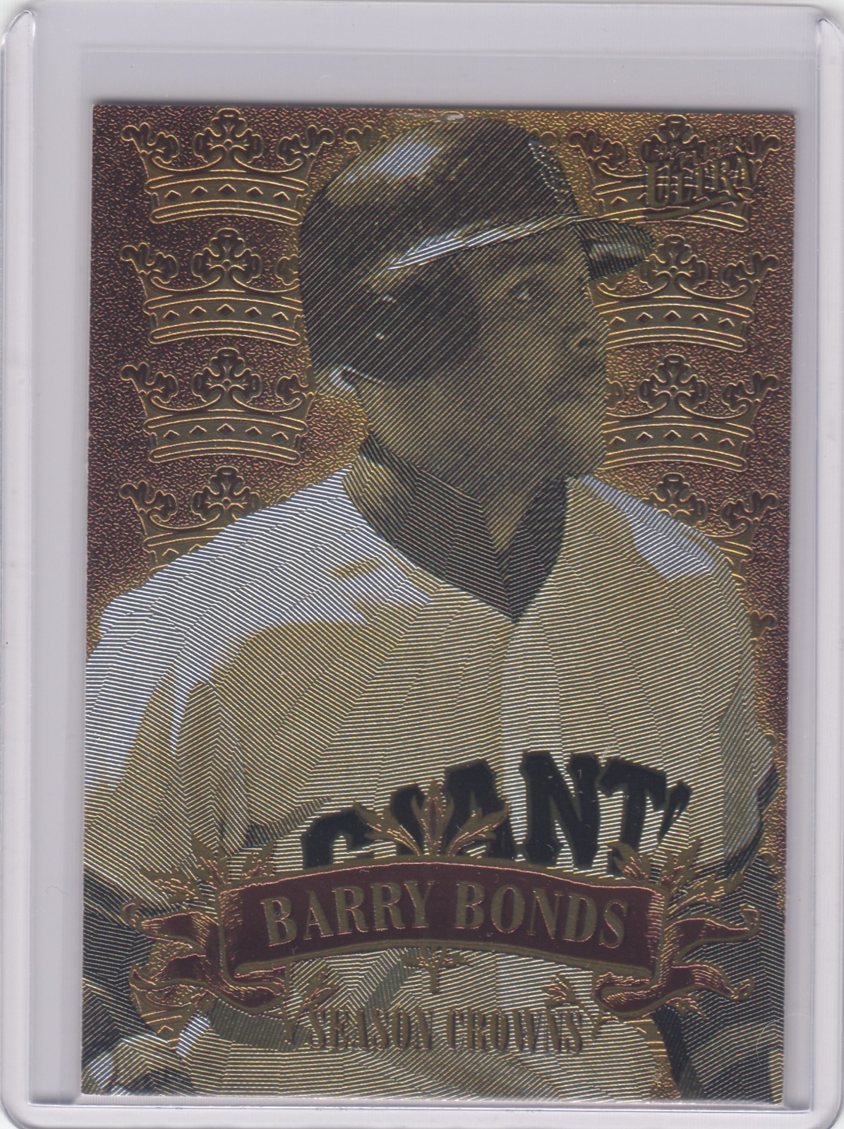 Barry Bonds  Insert ▪ 1997 Fleer Ultra   Season Crowns #3    Giants   a1