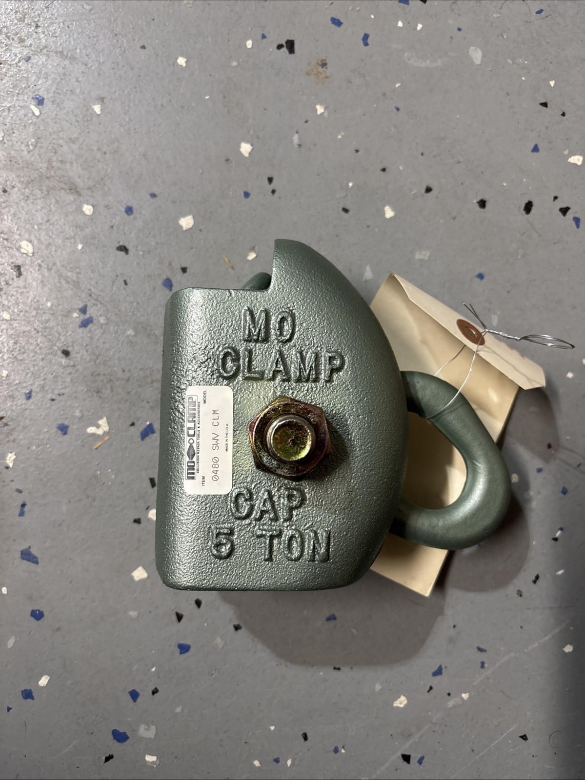 Mo-Clamp 0480 SWV - 135-Degree Swivel Clamp 5 Ton Frame Repair Tool - NEW