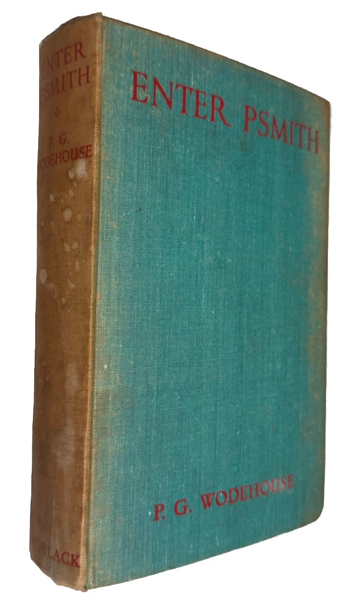 P G Wodehouse ENTER PSMITH *SCARCE* TRUE 1st Edition/1st Print -1935 - A&C Black