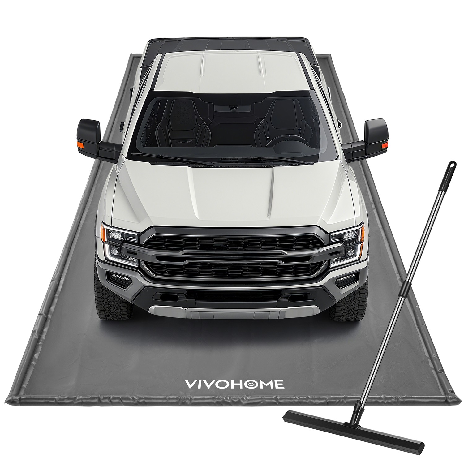 Garage Containment Mat 8.6x20FT Waterproof Floor Mat Snow Melt Water Catch Car