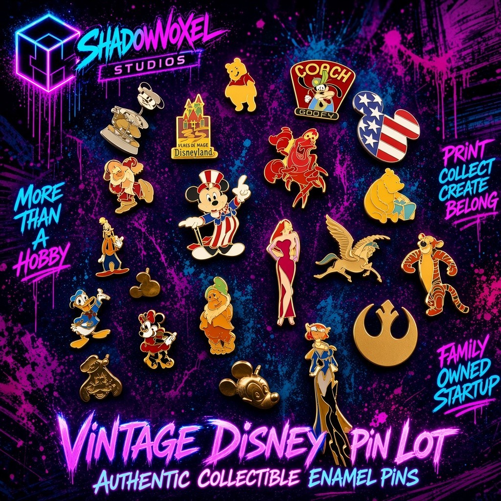 Vintage Disney Pin Lot 21 Mickey Pooh Jessica Rabbit Treasure Planet Disneyland