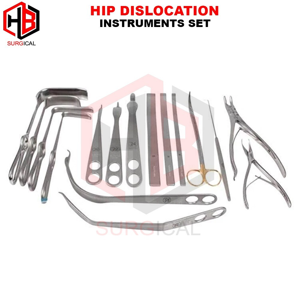 Hip Dislocation Osteotomy Instrument Set Orthopedic Hip Surgery Instruments