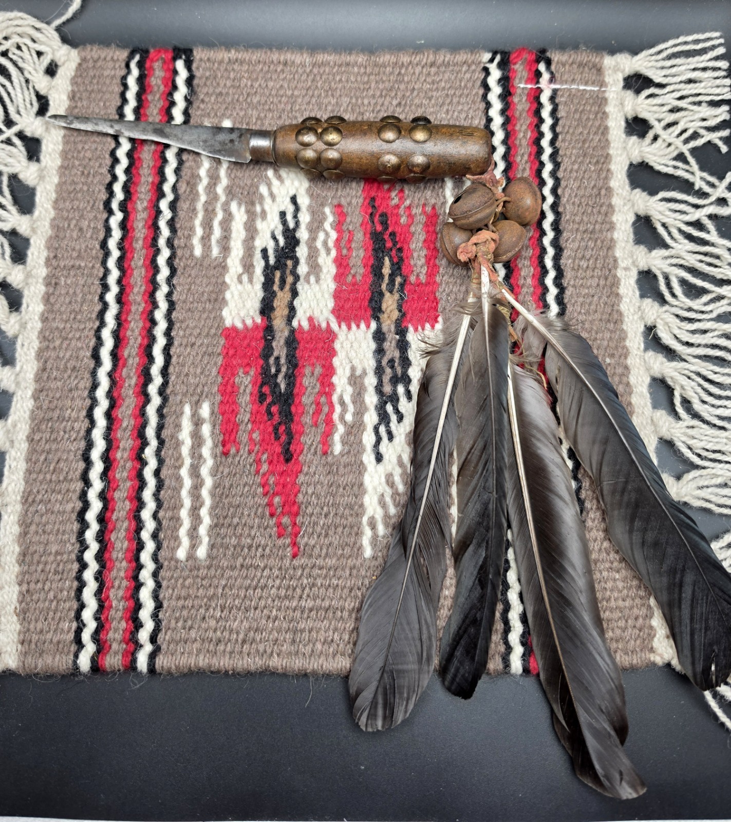 Authentic 1880s Native American Scalping/Fighting Knive Blackfeet Tribe