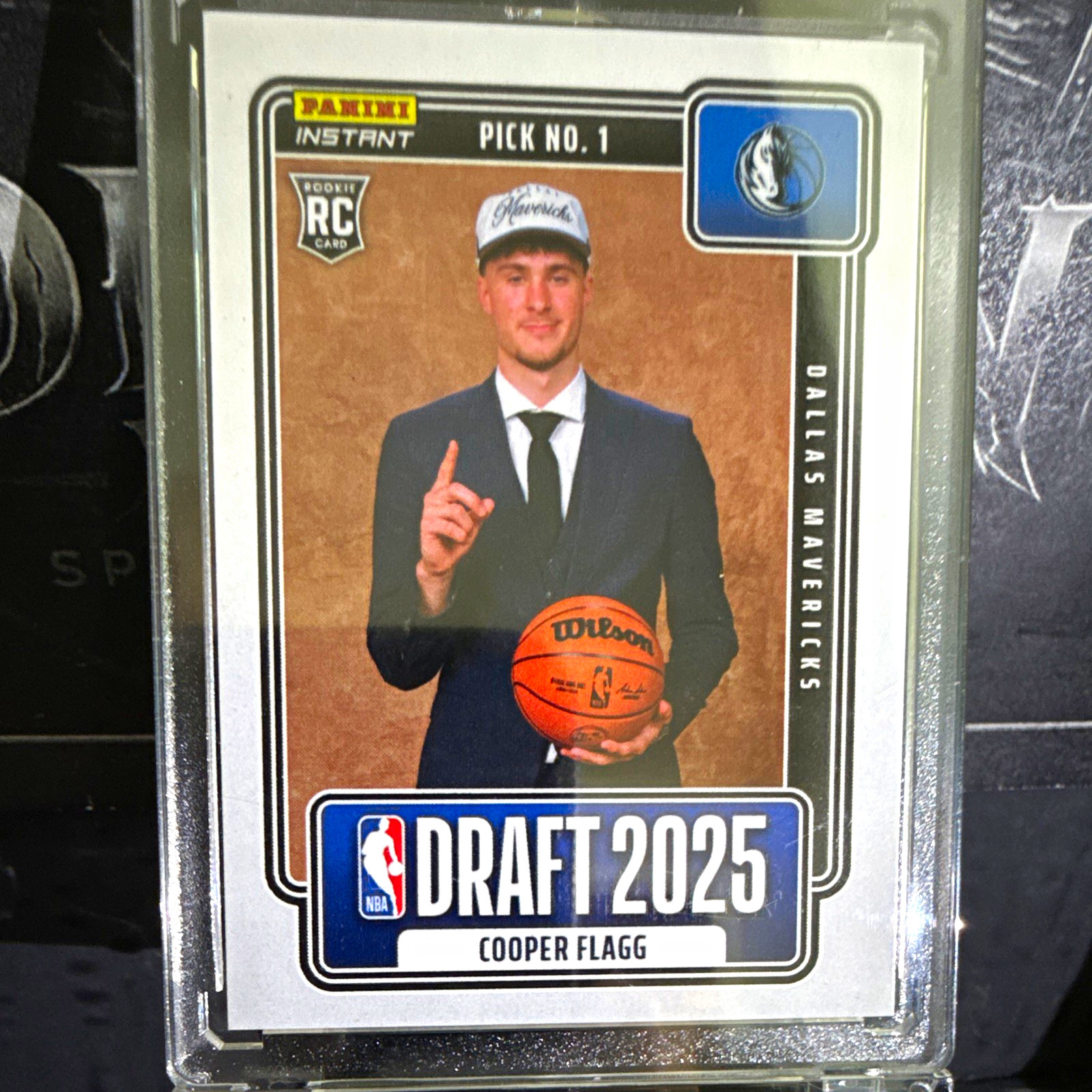 Panini 2025-26 Instant Draft Night 2025 Cooper Flagg RC Mavericks #NBADN-1 Panini 2025-26 Instant Draft Night 2025 Cooper Flagg RC Mavericks #NBADN-1