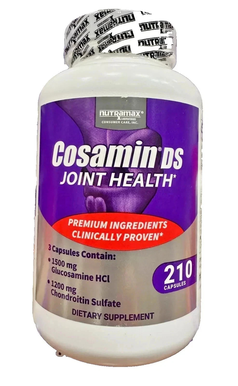 Cosamin DS Joint with Glucosamine & Chondroitin for Joint Health, 210 Capsules Cosamin DS Joint with Glucosamine & Chondroitin for Joint Health, 210 Capsules