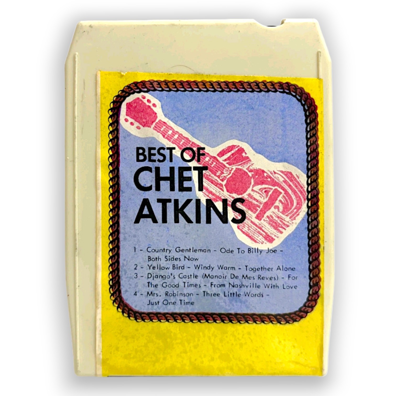 Best of Chet Atkins 8-Track Tape RCA Victor Late 1960s-70s Country Guitar VTG