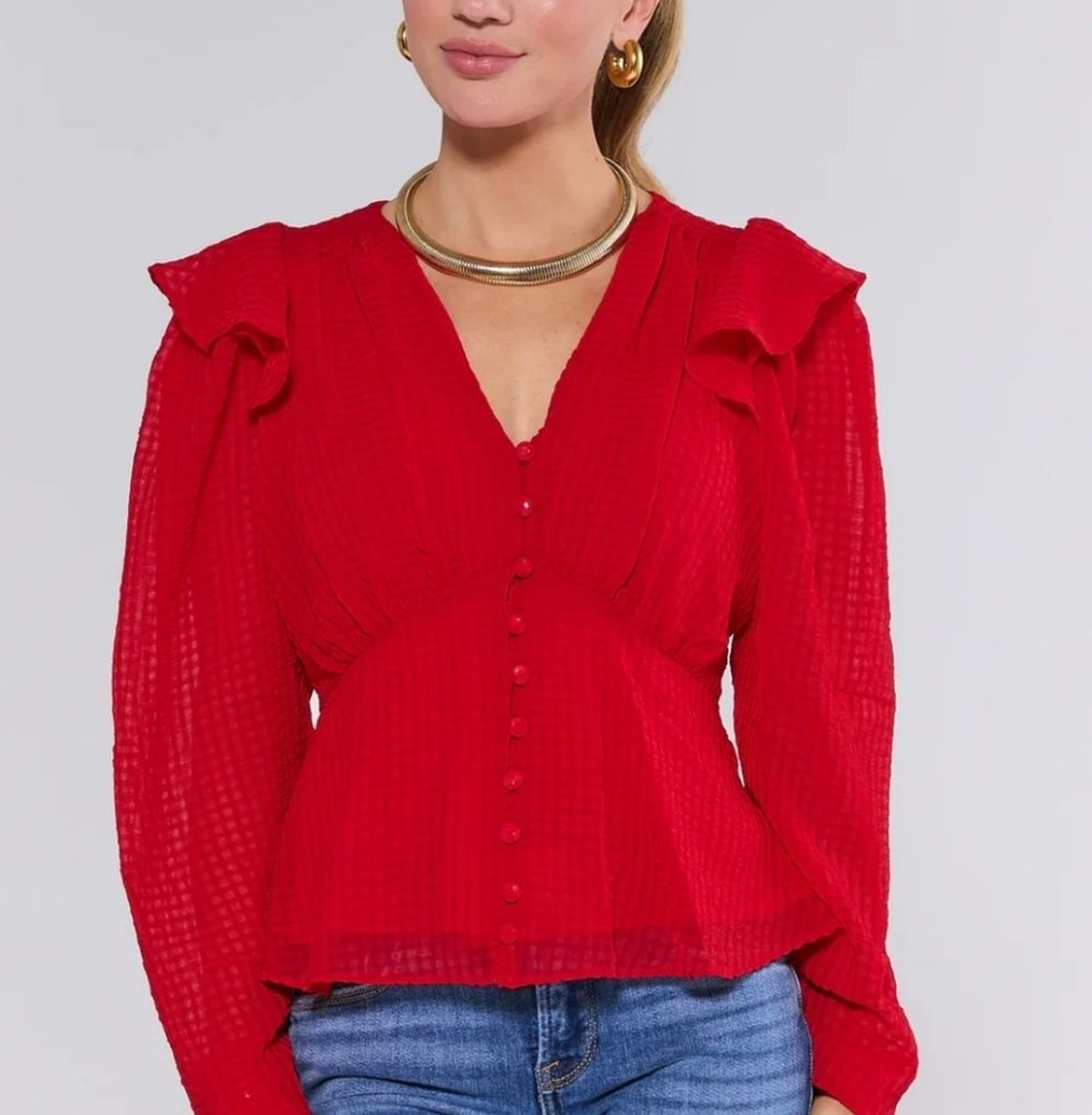 Avara Red Women\'s Top