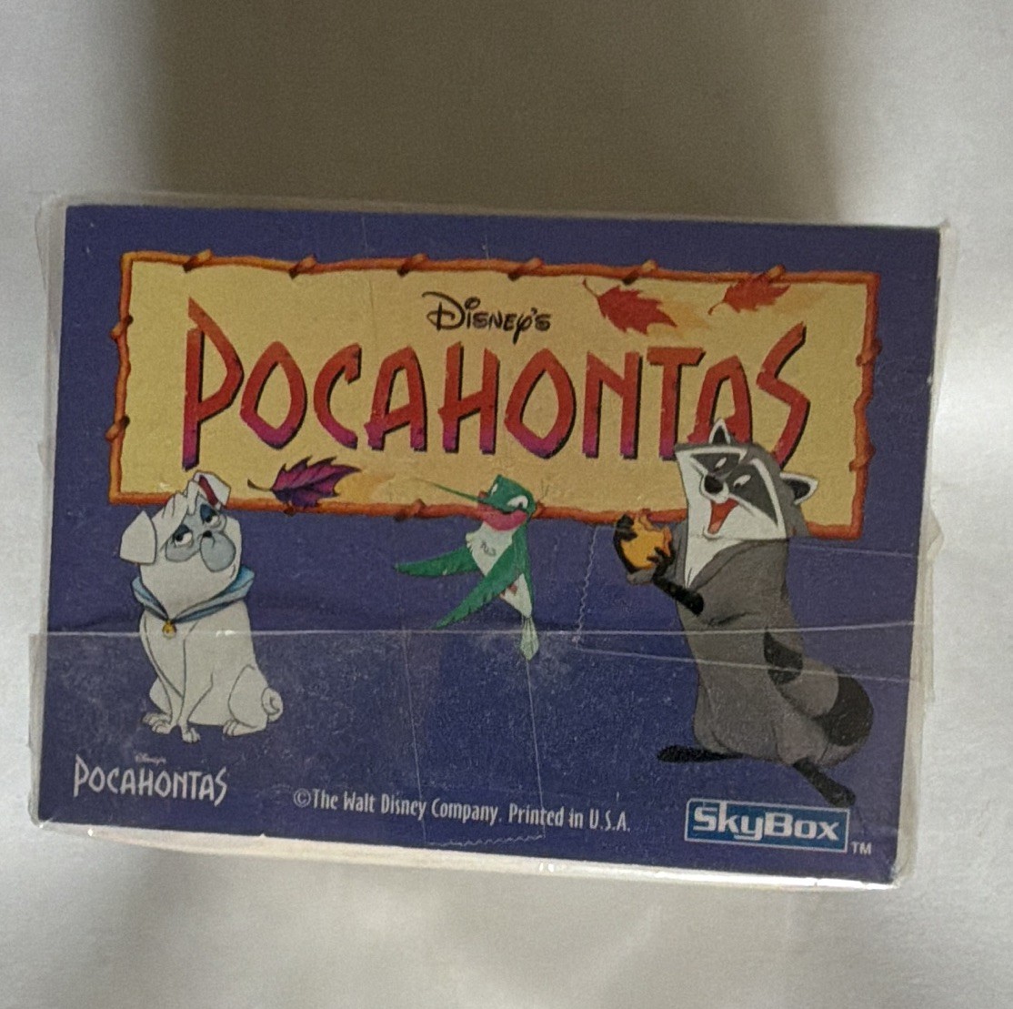 SkyBox Disney\'s Pocahontas Non-Sport Trading Cards 72-Card Lot - Sealed-Unopened SkyBox Disney\'s Pocahontas Non-Sport Trading Cards 72-Card Lot - Sealed-Unopened