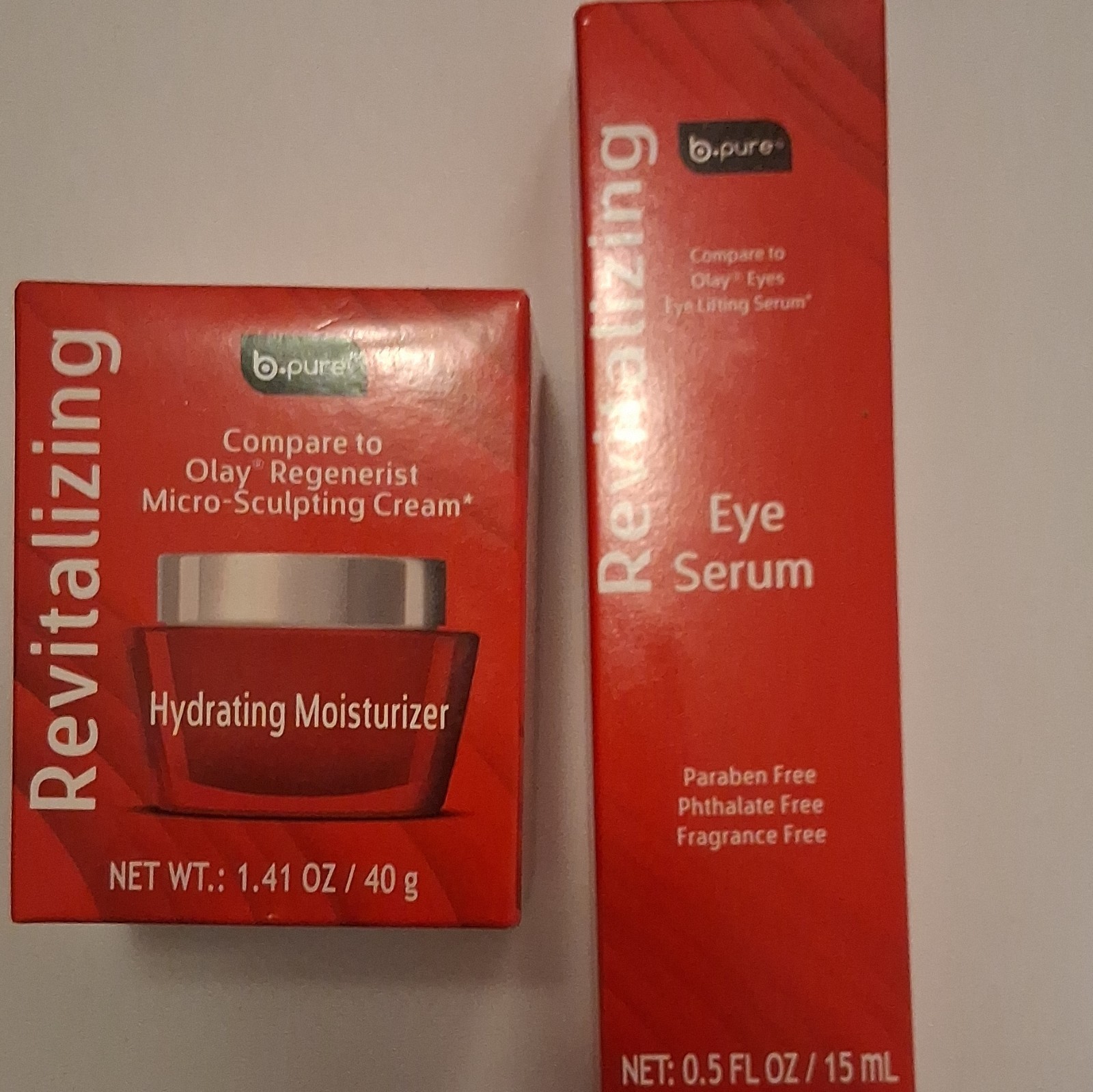 b.pure Revitalizing: Hydrating Moisturizer + Eye Serum 2ct Set b.pure Revitalizing: Hydrating Moisturizer + Eye Serum 2ct Set