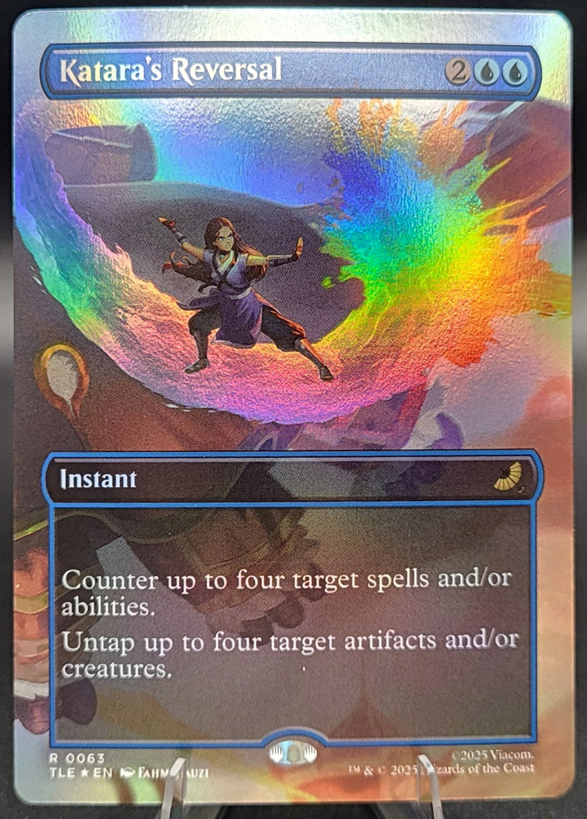 Katara\'s Reversal (Borderless) Avatar: The Last Airbender: Eternal-Legal Foil