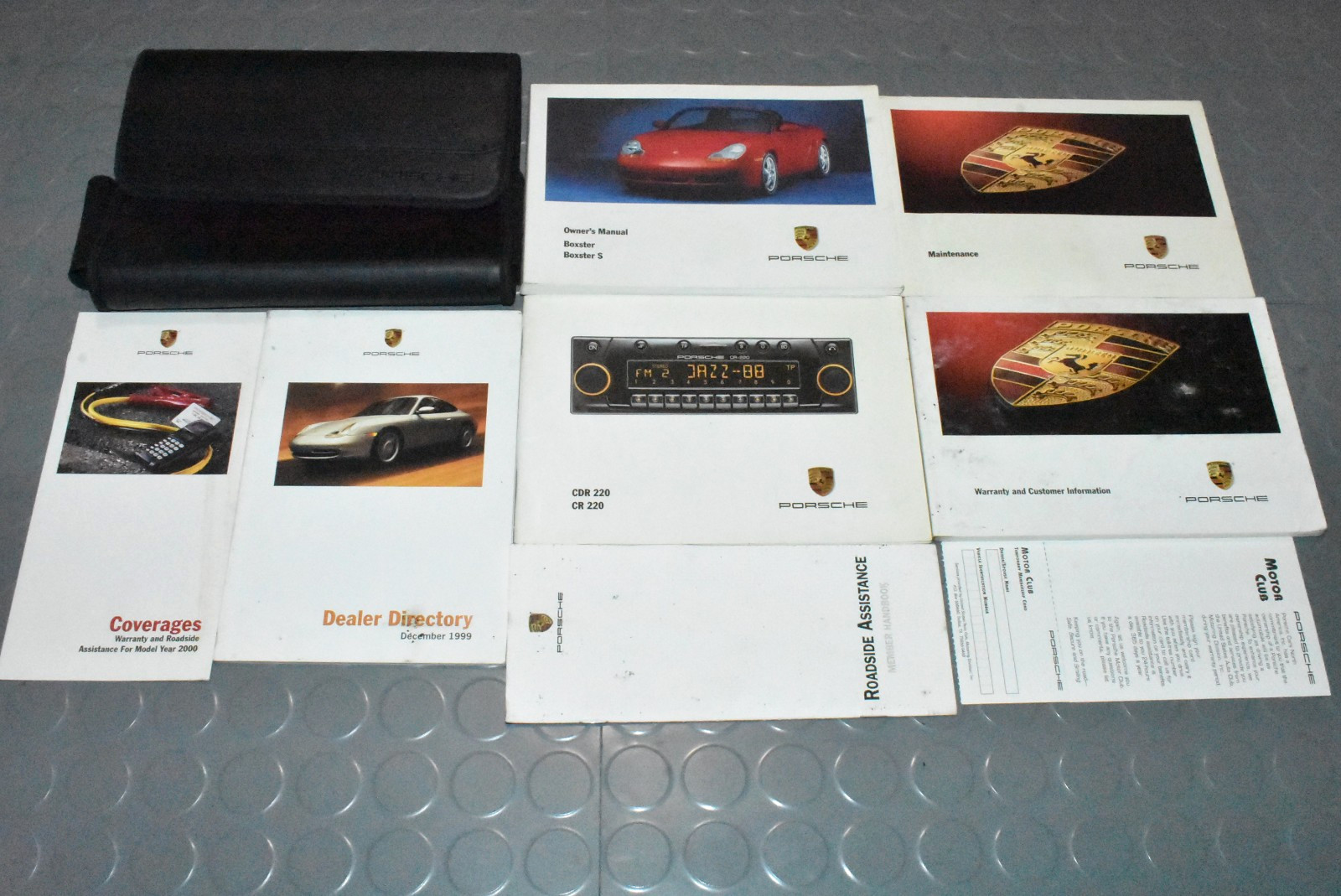 2000 Porsche Boxster, Boxster S, 986 Owners Manual - SET