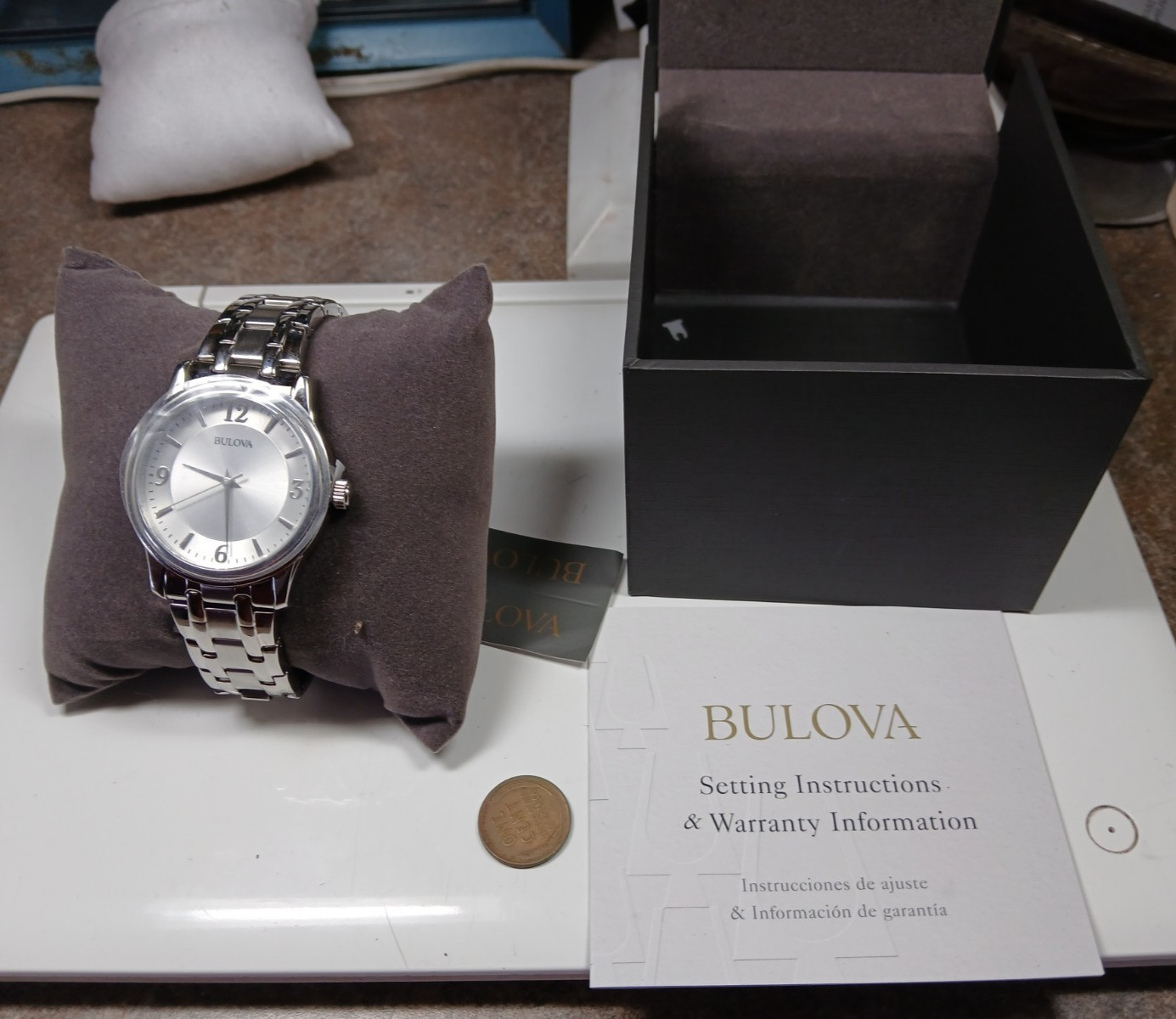 New Bulova 96A000 Corporate Exclusive Stainless Steel Men\'s Watch New Bulova 96A000 Corporate Exclusive Stainless Steel Men\'s Watch