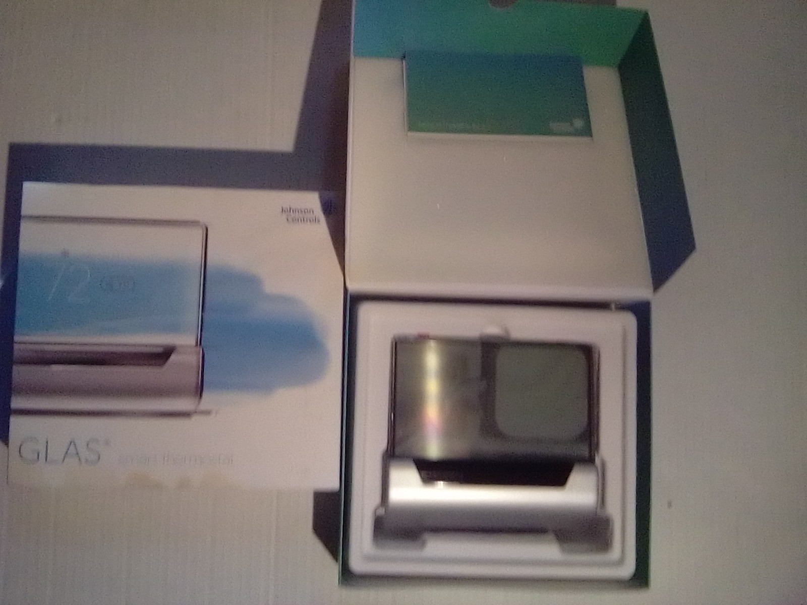 Johnson Controls SiO2-10000 Glas Smart Thermostat